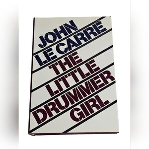 The Little Drummer Girl by John Le Carre Spy Hardcover Book DJ 1983 2nd Printing